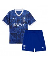 Al-Hilal Domácí dres pro děti 2024-25 Krátký Rukáv (+ trenýrky)